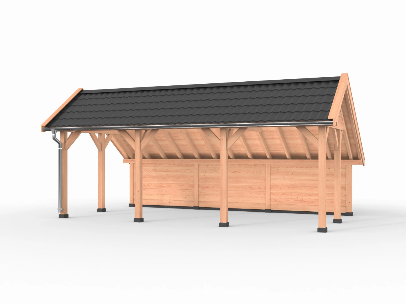 Douglas Kapschuur, 750 x 400, met achterwand, Westwood Deluxe - Afbeelding 1